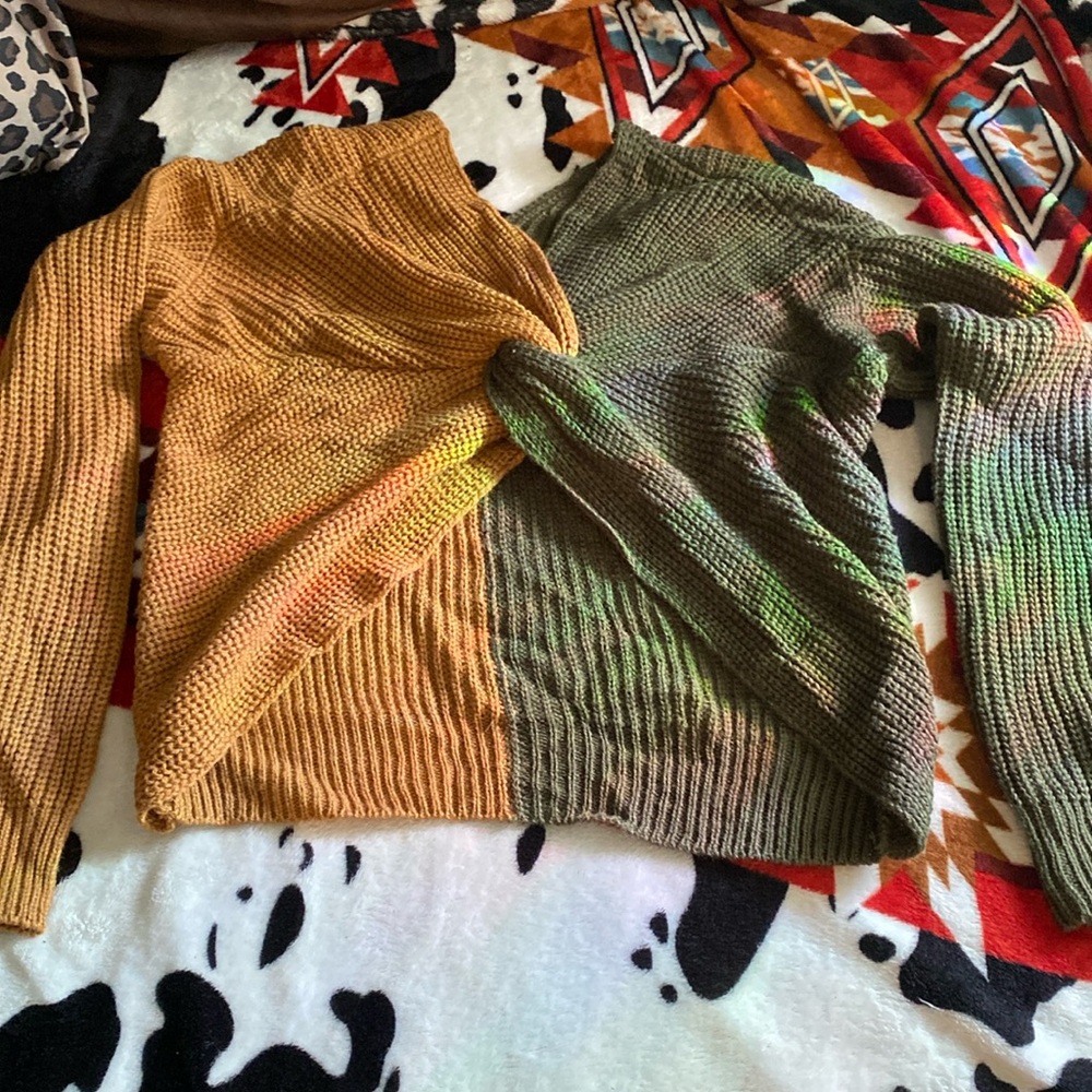 Cropped sweater